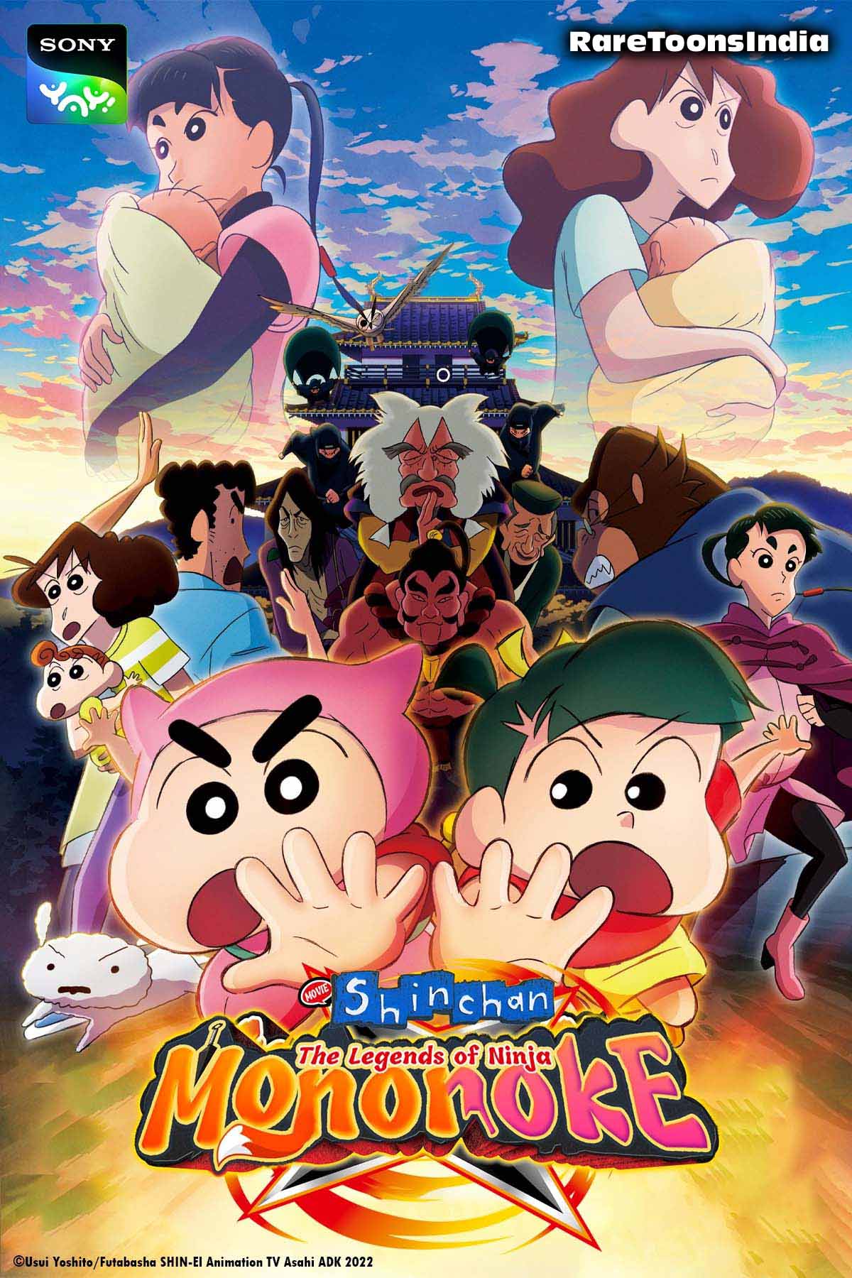 Shinchan the Movie 30: The Legends of Ninja Mononoke Hindi – Tamil – Telugu Download